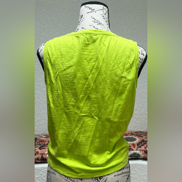 Sanctuary sleeveless twist front tee. - Picture 3 of 4